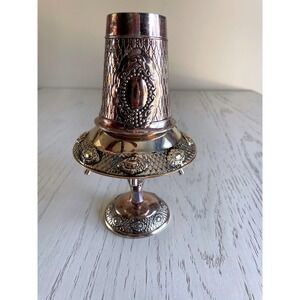 Vintage Art Silversmiths NY Havdalah Set:Besamim Spice Box & Kiddush Cup Judaica